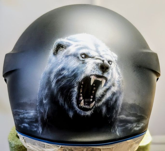 Motorradhelmdesign