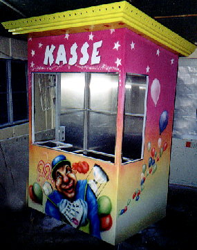 Kassenhäuschen von vorne