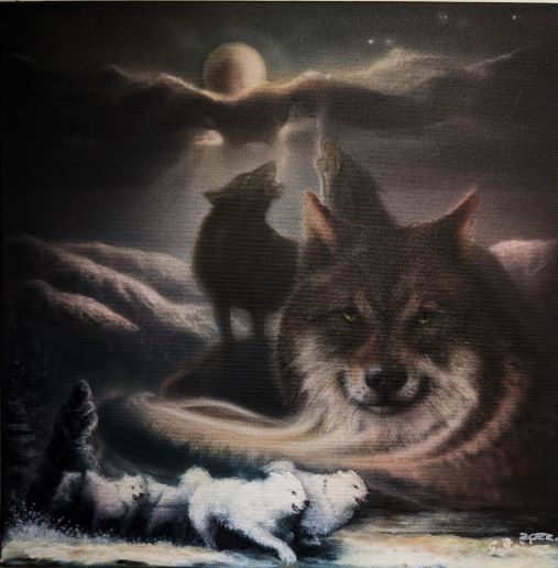 Bildtitel "Wolfsblut"